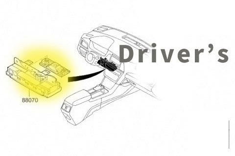 OEM 80200M6000 Knee Airbag for 2019 -2022- 2024 Kia Forte k3