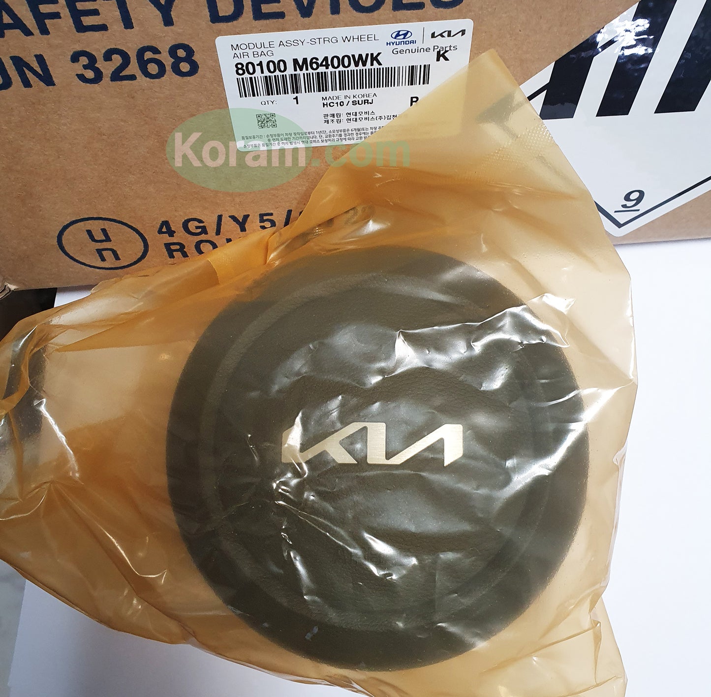 OEM 80100M6400WK Seering wheel Airbag for 2022-2023 Kia Forte