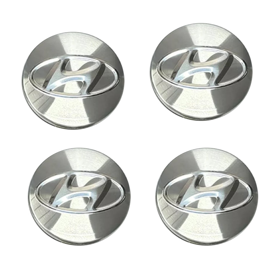 Hyundai Sonata 2011-2013 Center Wheel Hub Cap Set (4Pcs) – OEM 529603S110, Black, Made In Korea