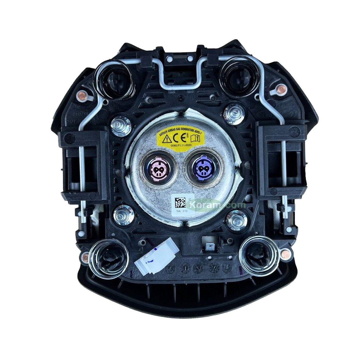 genuine steering wheel airbag black for 2018 2021 kia stinger 80100j5500wk