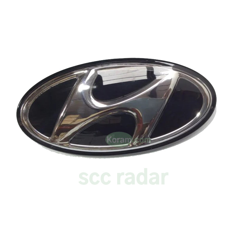 Genuine 86355-G8000 Hyundai Front H symbol Logo Emblem Cover S.C.C Unit for 2018-2019 Sonata