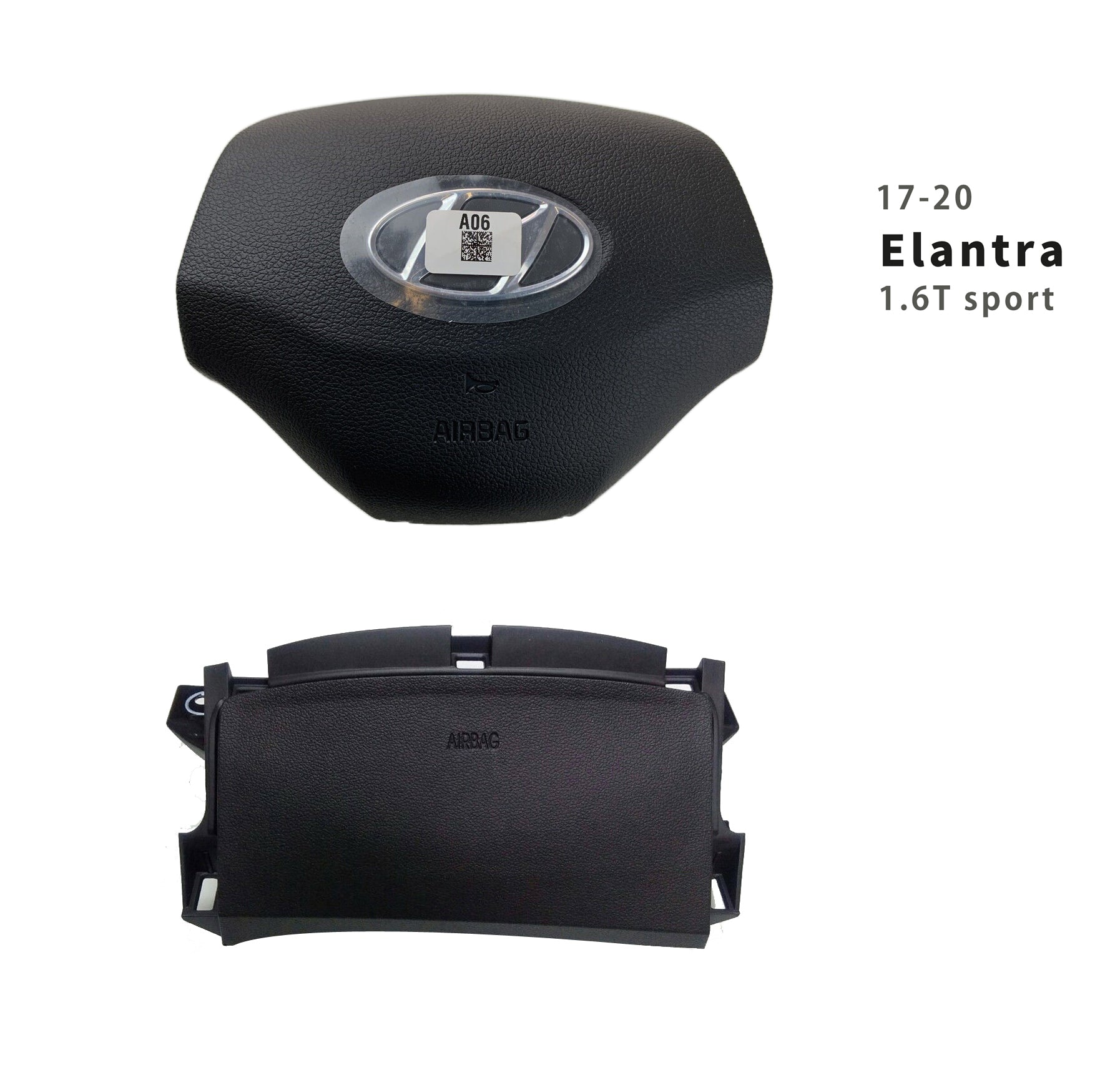 2017-2020 Elantra SPORT 1.6LT steering wheel  Airbag  56900-F2950TRY  +Knee New Original