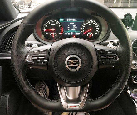 genuine steering wheel airbag black for 2018 2021 kia stinger 80100j5500wk